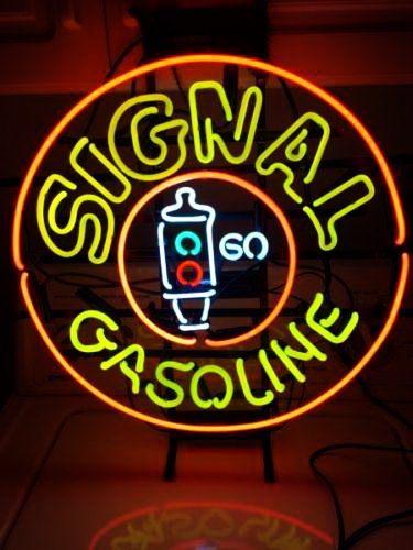 Signal Gasoline Neon Sign